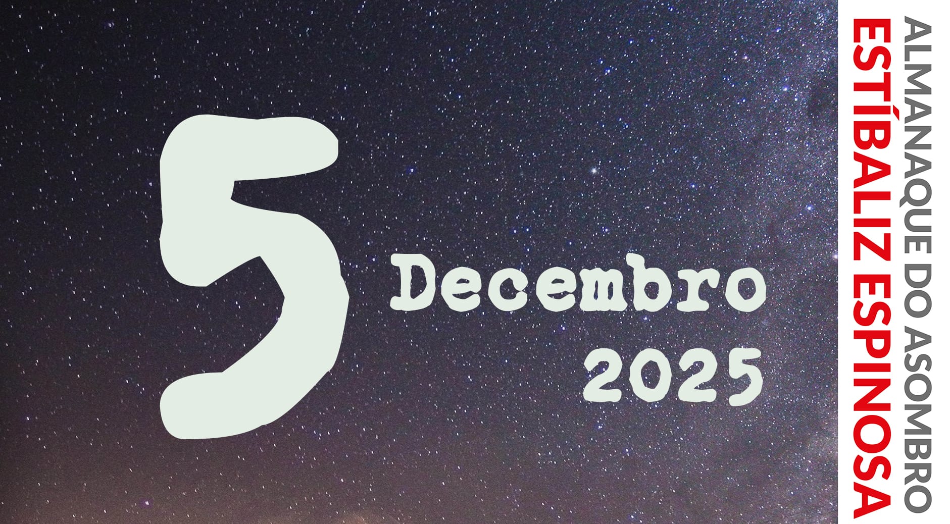 Aquelas listas de cousas sobre as que nevará