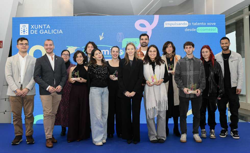 La Xunta estrena sus premios 'Iniciativa Xove' para visibilizar el talento