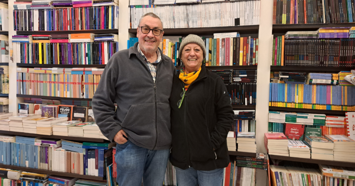 Libraría Cartabón: “Nós sempre recomendamos libros en galego”