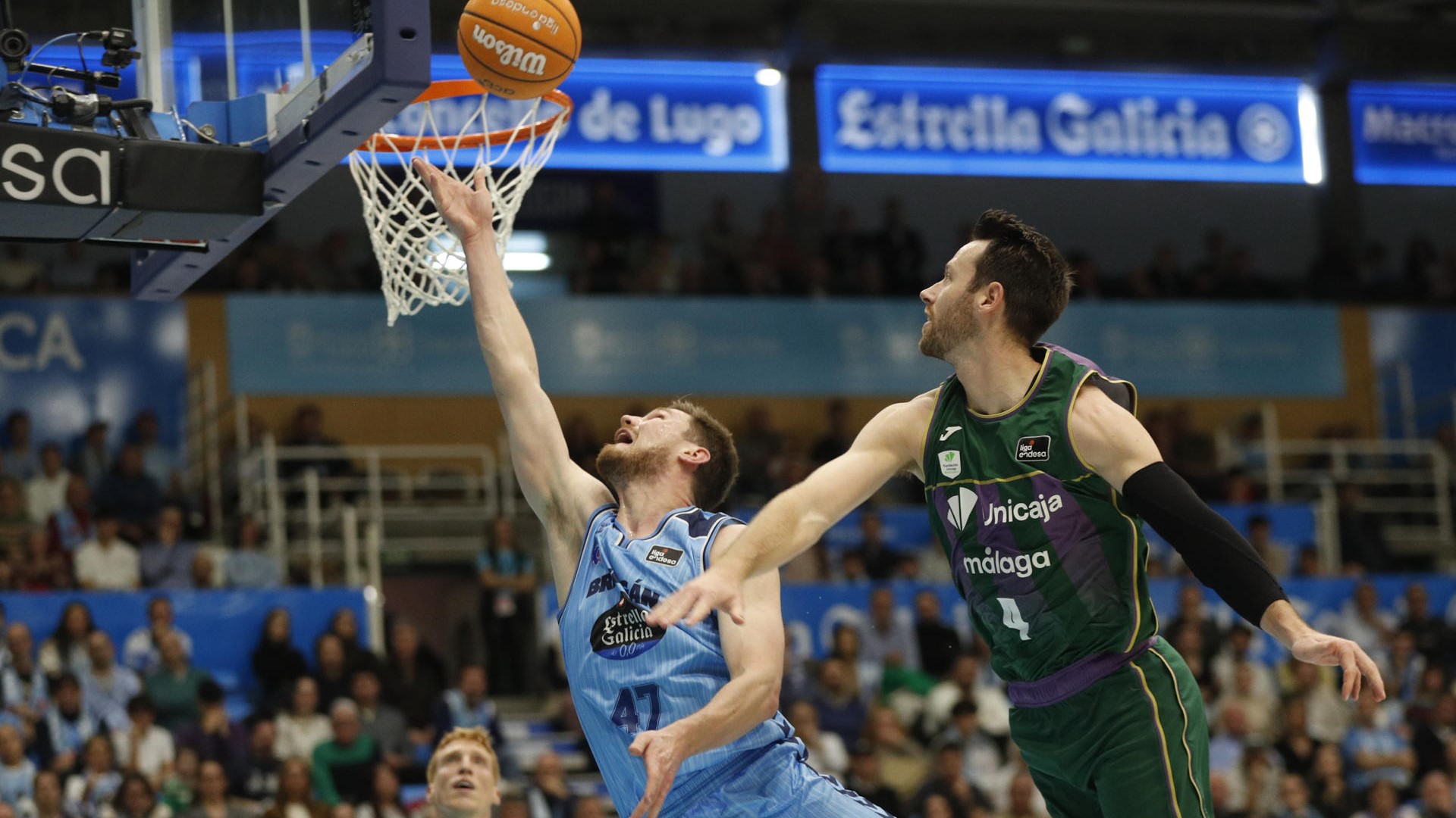 O Breogán rencóntrase coa vitoria superando claramente ao Unicaja no Pazo (98-82)