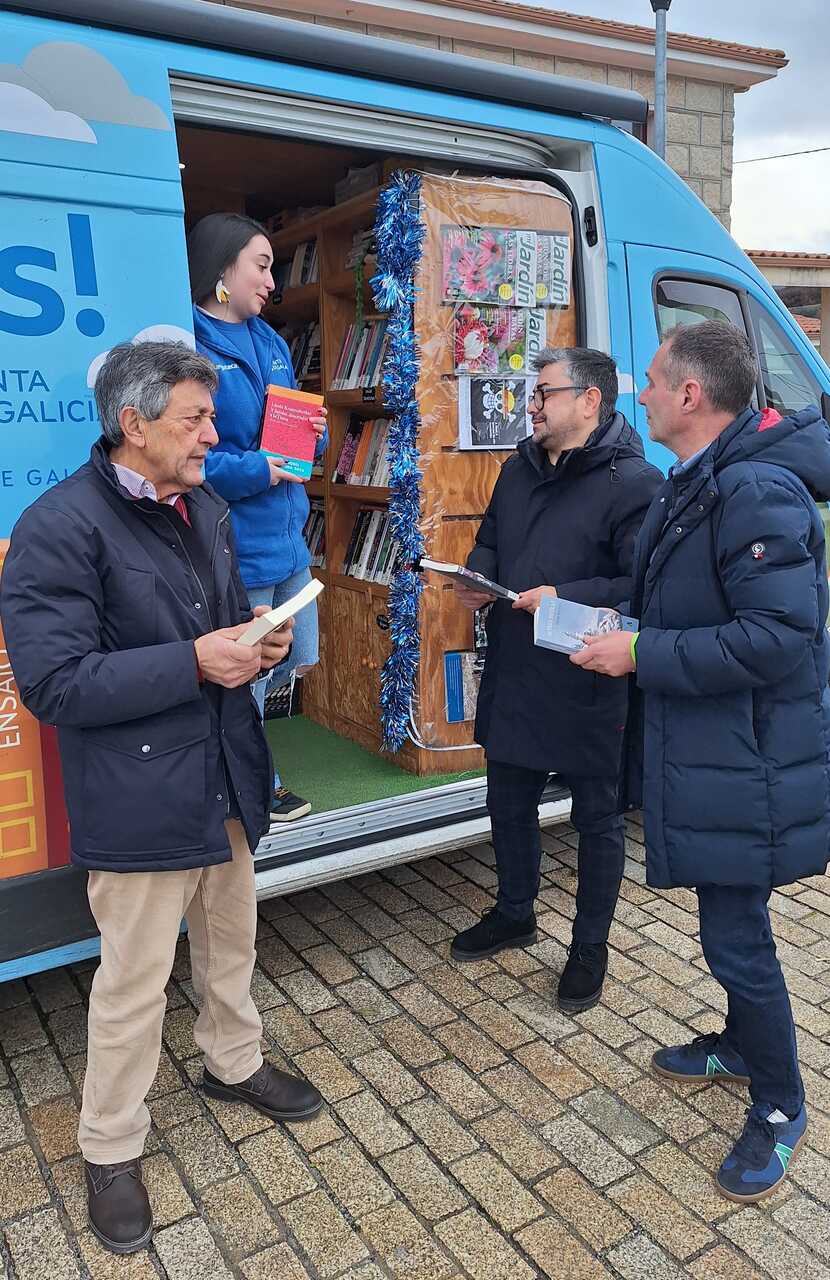 O PPdeG gaba a "Furgoteca" como ferramenta clave de cohesión nunha visita a Baltar