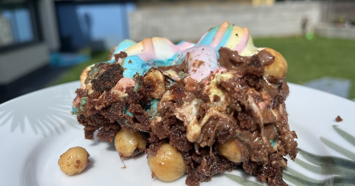 Brownie estilo "Rocky Road"