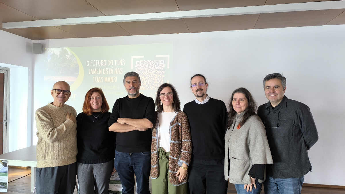 O río Tins chega á Universidade da Coruña como “exemplo vivo de restauración ecolóxica”