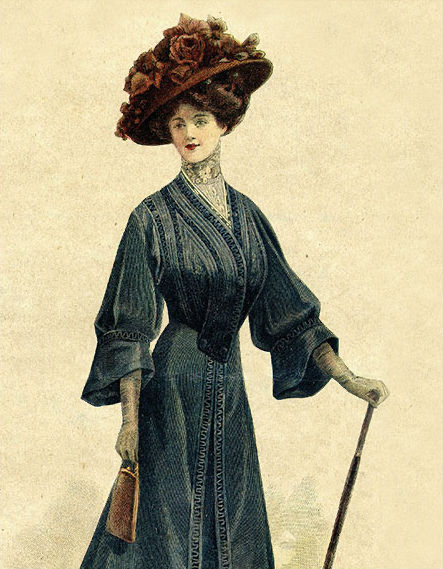 Entre botíns, veludos e tacóns curvos: así vestía Galicia entre o final do XIX e os comezos do XX