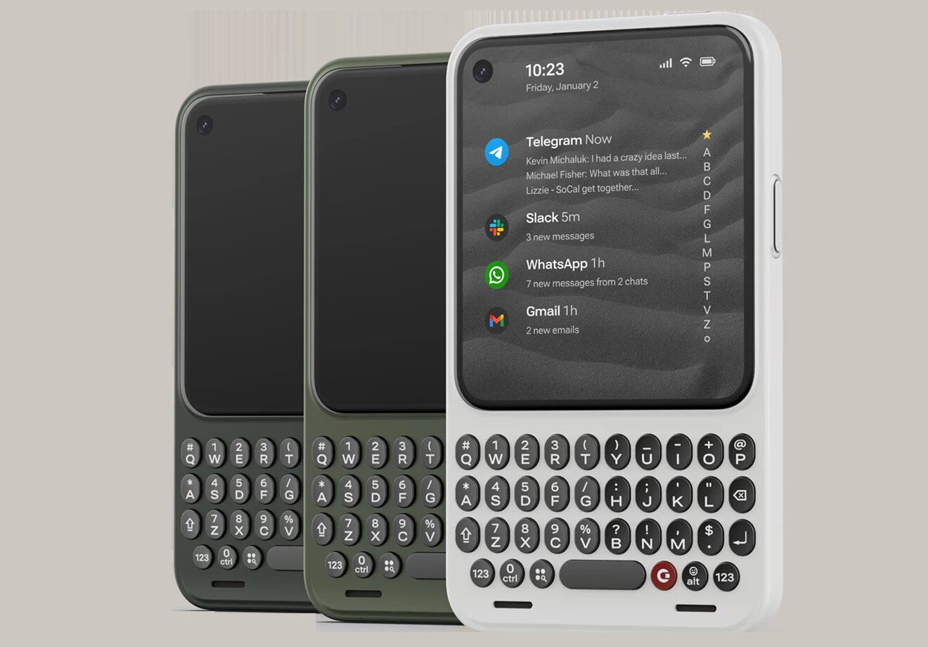 Clicks Communicator, o móbil que recupera o teclado físico estilo BlackBerry