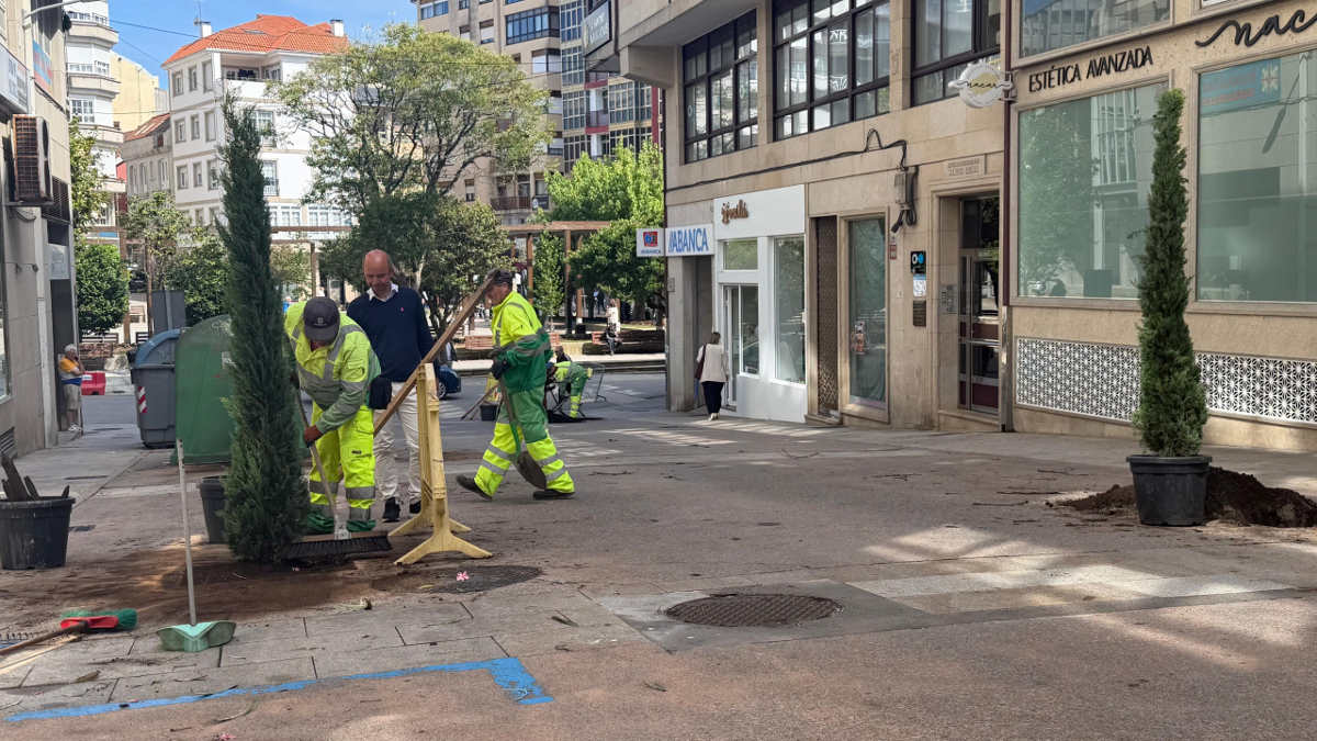 O Concello de Ribeira destina máis de 5.000 euros para novas árbores e plantas dentro do plan municipal de reverdecemento