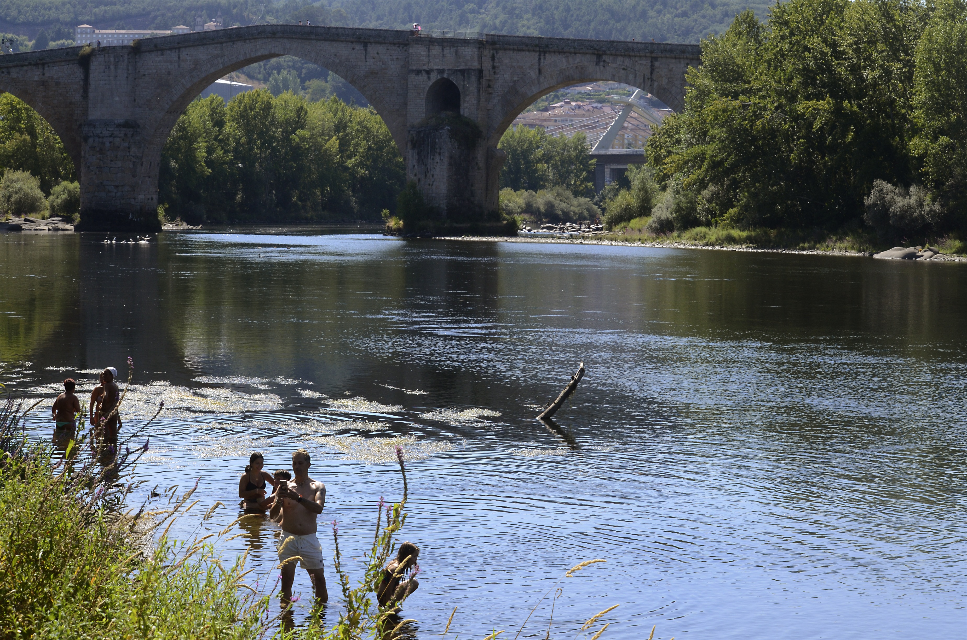 A onda de calor en Galicia será curta pero deixará máis de 40º en zonas do interior