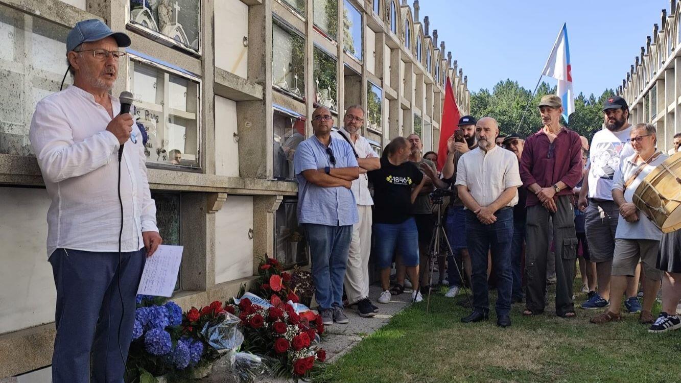 Dodro homenaxea Moncho Reboiras, recoñecido como Fillo Predilecto do Concello